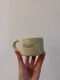 White mug "Easier to Fall"