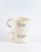 White mug "Easier to Fall"
