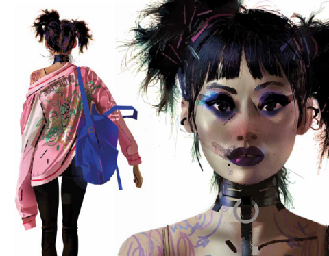 Мистецтво «Любові, смерті + роботів»