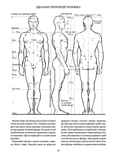 Рисунок фігури людини: Не шкодуючи сил
