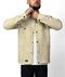 Waffle Overshirt Beige