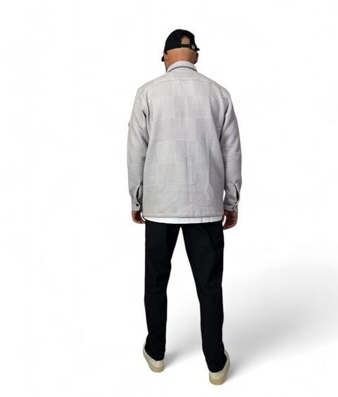 Waffle Overshirt Grey