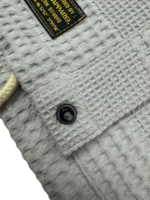Waffle Overshirt Grey