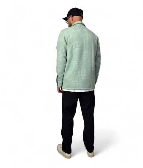 Waffle Overshirt Mint