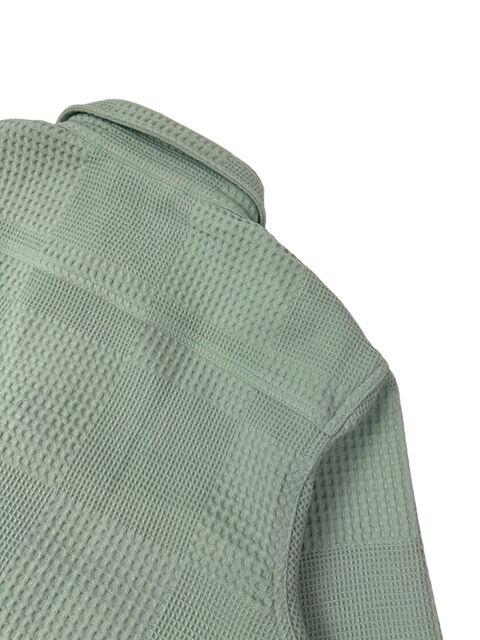 Waffle Overshirt Mint