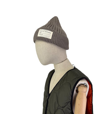 Бежева шапка USN Cap Beige