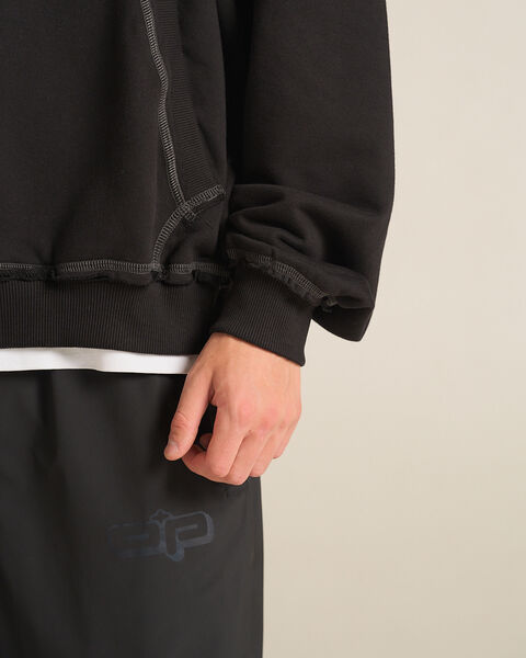 Oversized black Nip hoodie