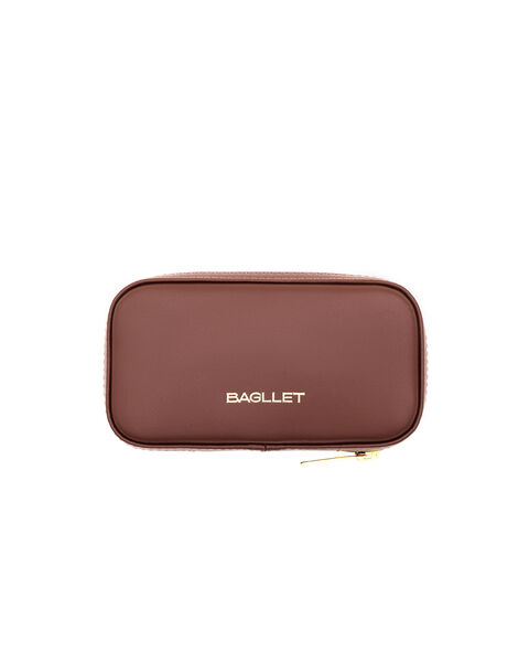 Каштановий чохол для окулярів CS101