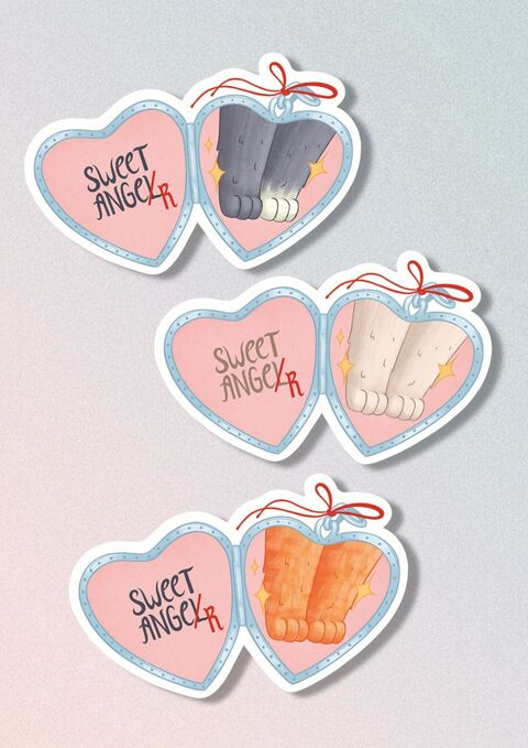 Стікери Лапки 3