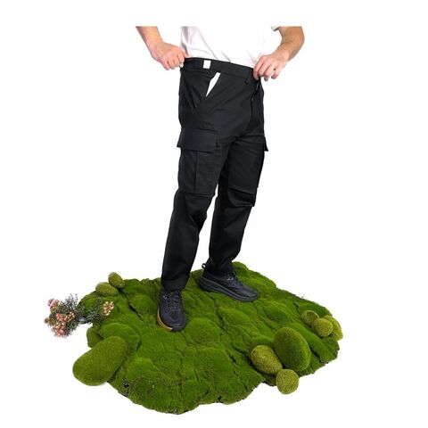Regular Cargo Pants Black