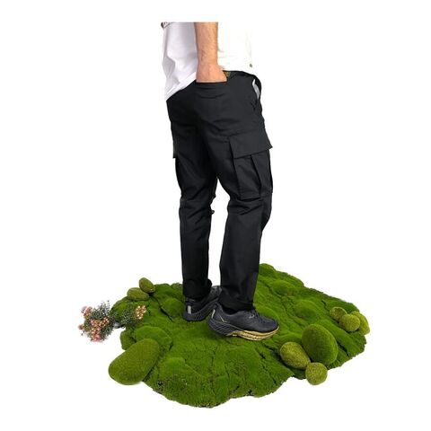 Regular Cargo Pants Black