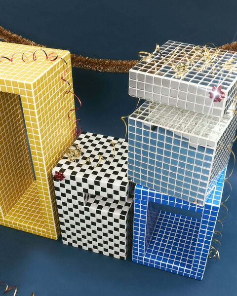 Столик "Cube Shelf" Mirror