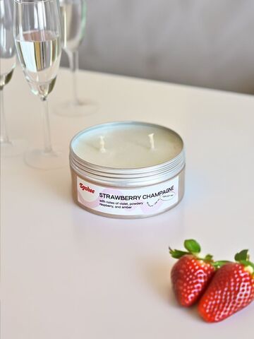 Strawberry Champagne Candle