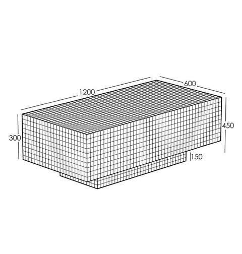 Столик "Flat Table" дзеркальний