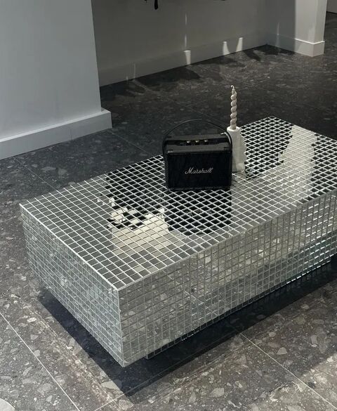 Столик "Flat Table" дзеркальний