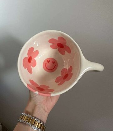 Cup Pink Flower