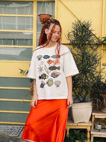 Nautical White T-Shirt