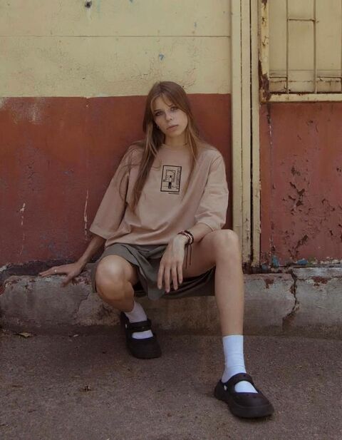 Oversized T-shirt "Painting"