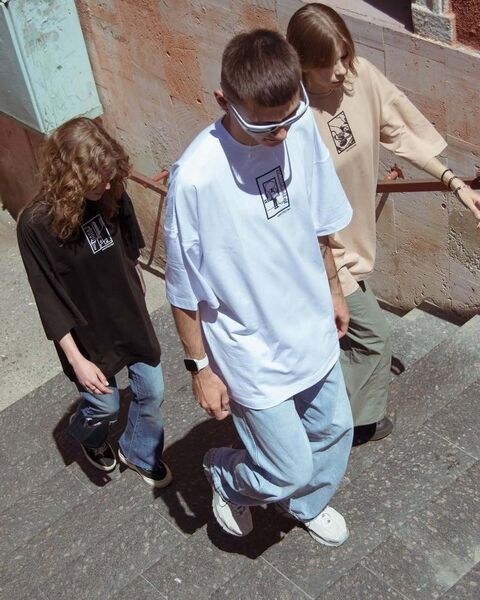 Oversized T-shirt "Painting"