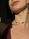 Necklace "Pomegranate"