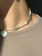Necklace "Sea glass"
