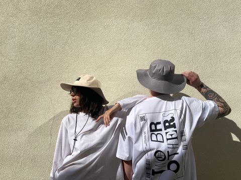 Dark grey panama Camp