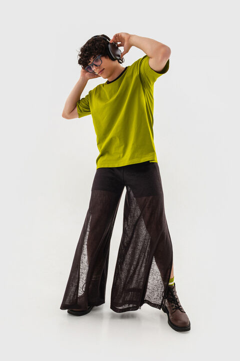 Футболка “Changes” кольору лайм