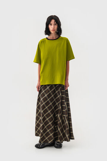 T-shirt “Changes” in lime color