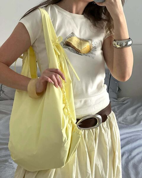 Yellow Fold bag