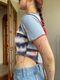 Sea blue top
