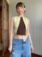 Cream-brown top