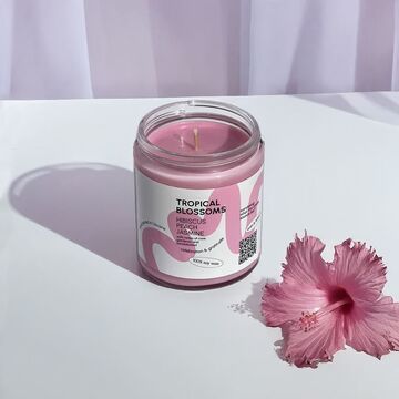 Candle Tropical Blossoms