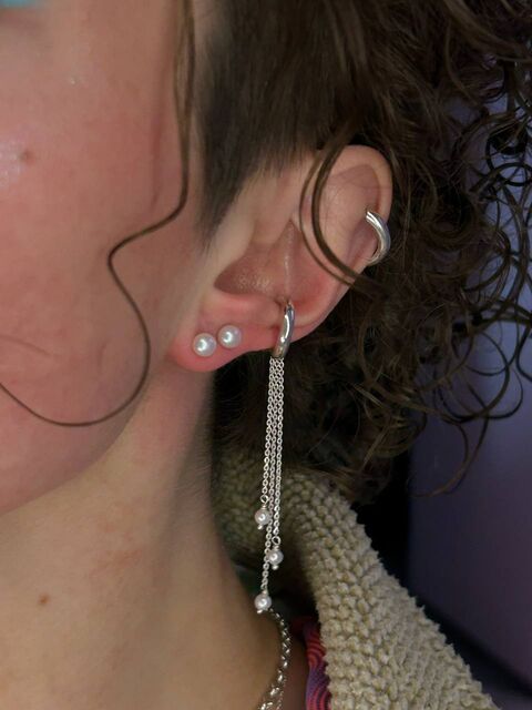 Каф з китицею та перлинами