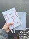 Weekly planner with bows