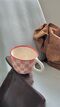 Cup "Checkered Pink + Red"