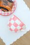 Cup "Checkered Pink + Red"