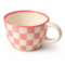 Cup "Checkered Pink + Red"