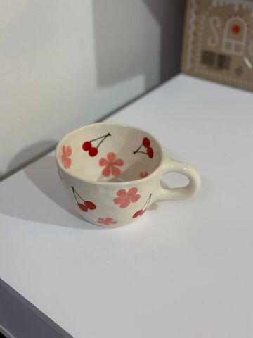 Горнятко Cherries + Flowers