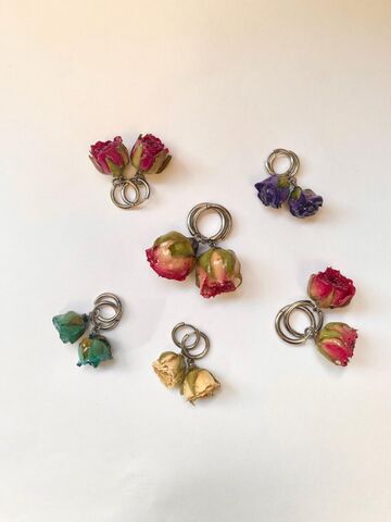Сережки Rose Flower