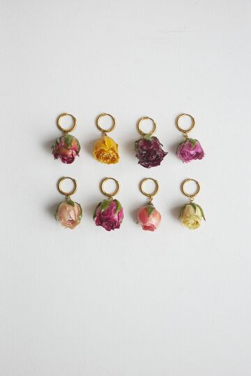 Earrings Rose Flower