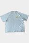 Grey T-shirt with Duck embroidery