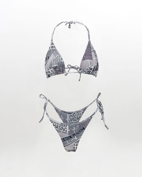 Bikini "News paper"