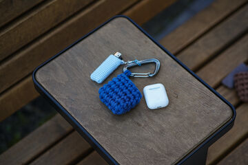 Органайзер для навушників синій