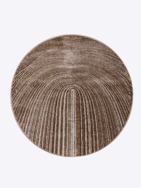 Rug Beige Circle