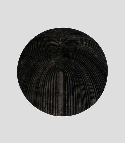 Rug Black Circle