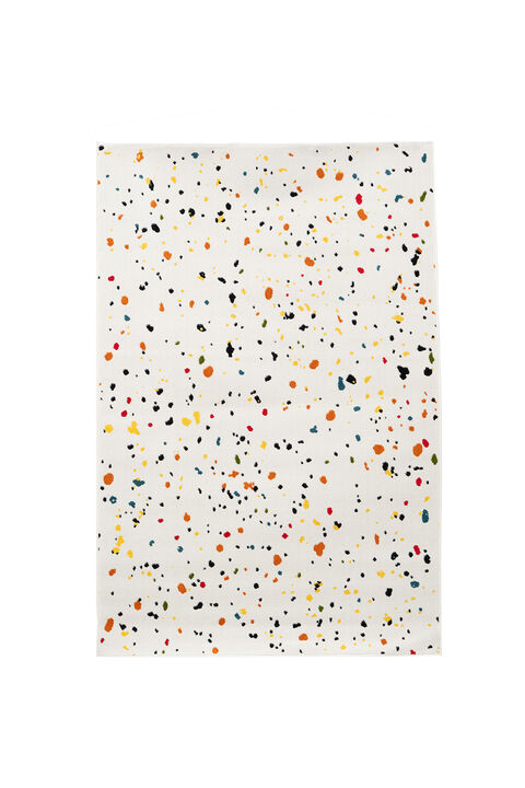 Rug "Splash" White