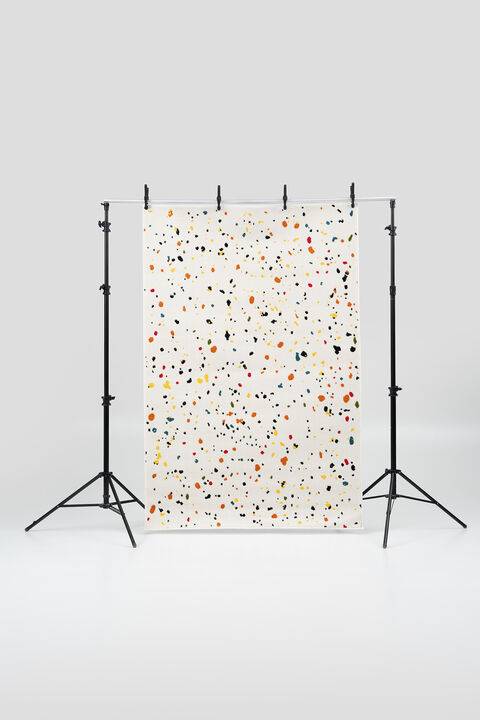 Rug "Splash" White