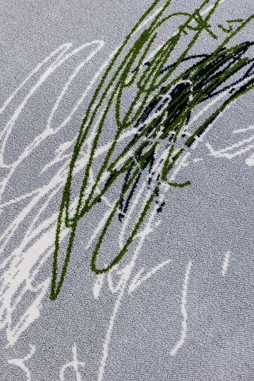 Rug True Art Circle Gray