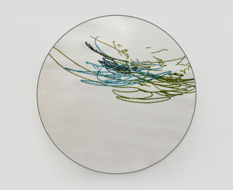 Rug True Art Circle White