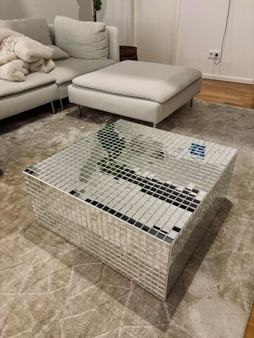 Дзеркальний столик 80/80